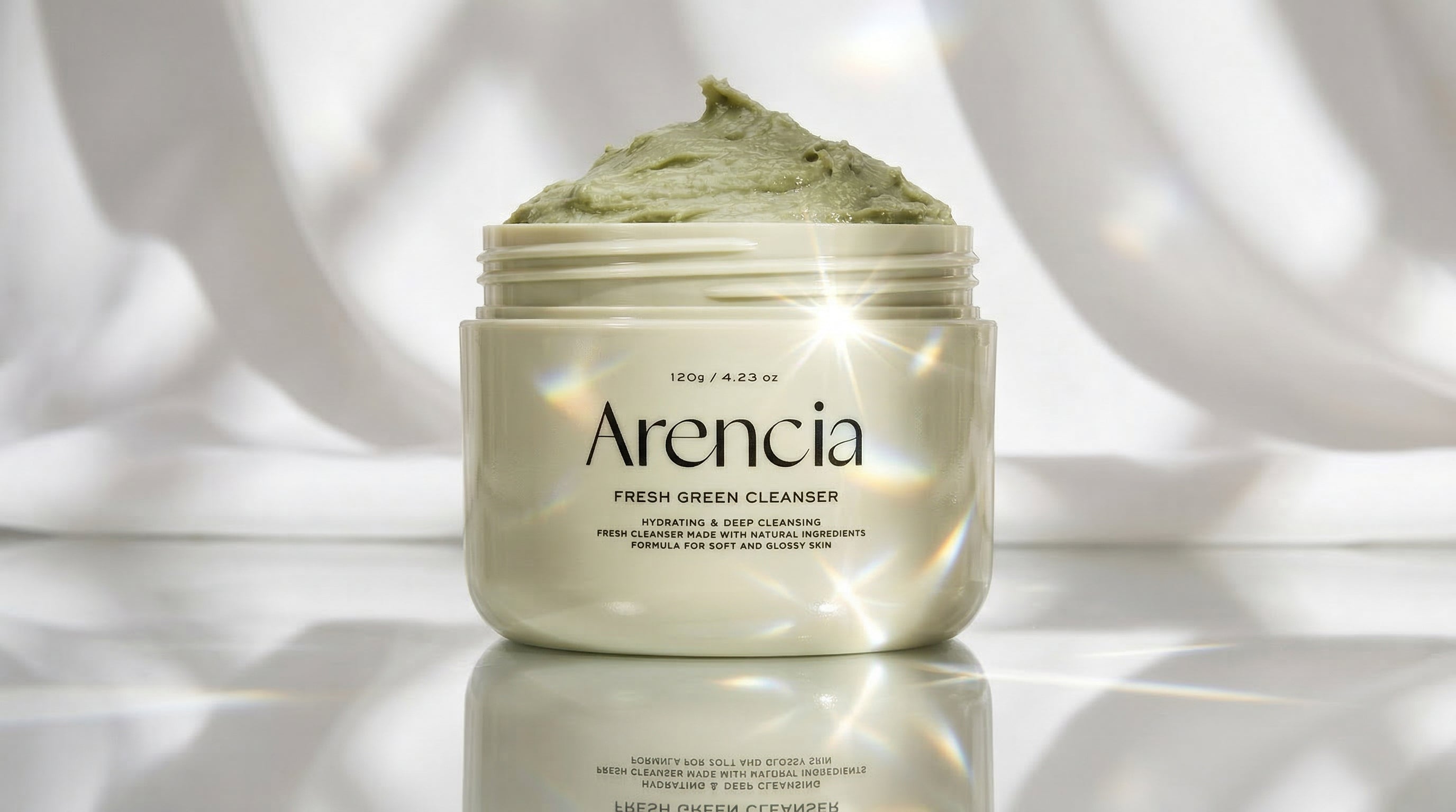 Arencia Fresh Green Rice Mochi Cleanser