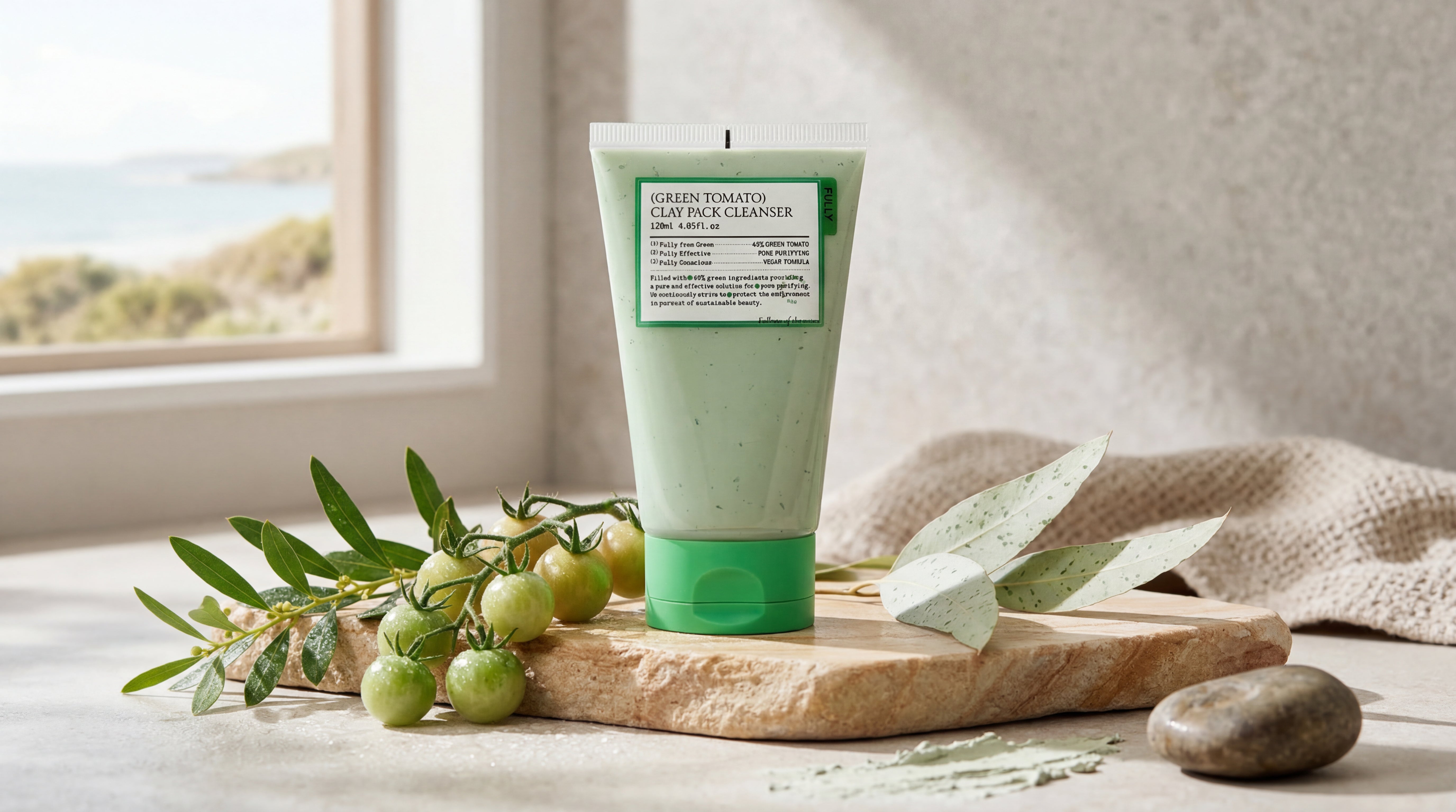 Fully Green Tomato Clay Mask Cleanser