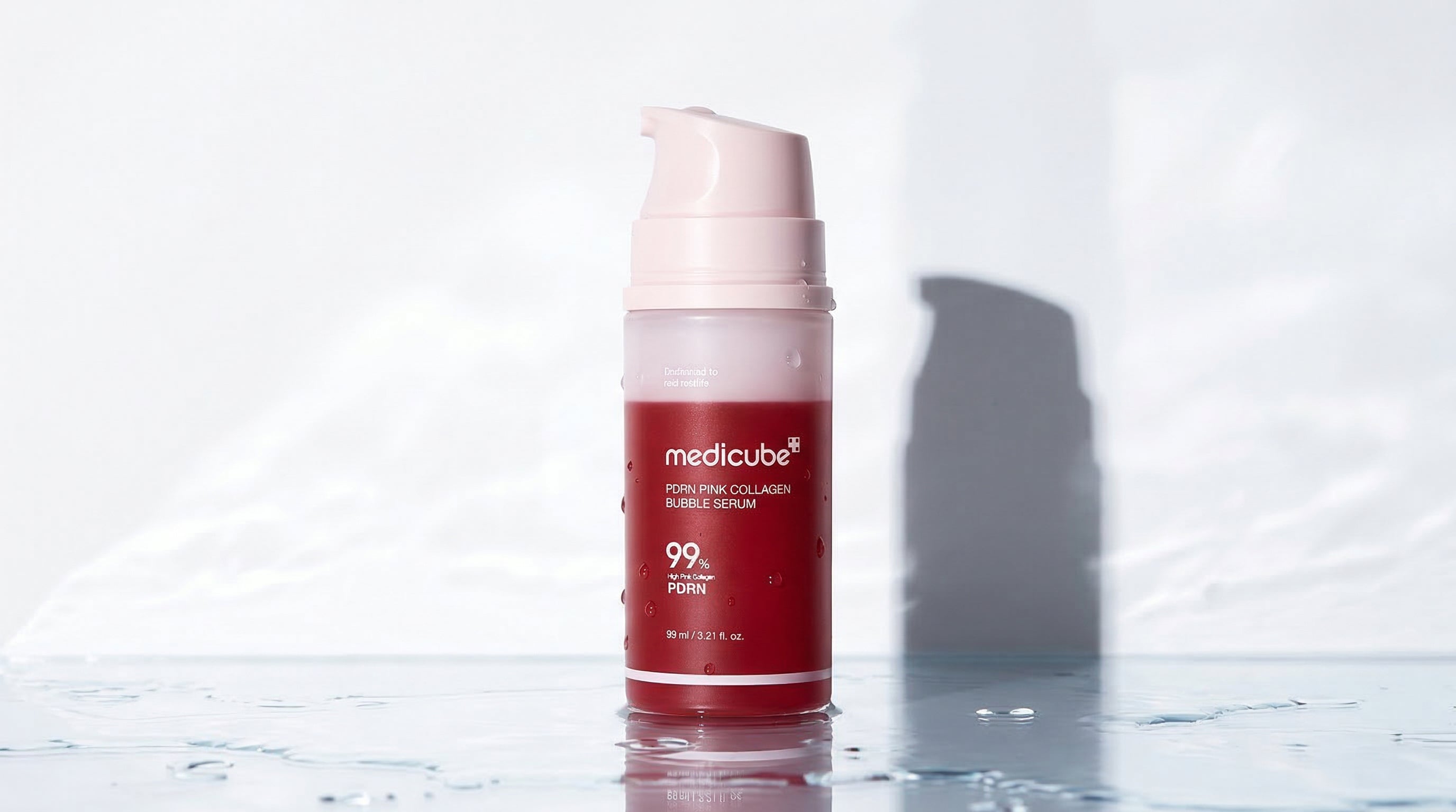 Medicube PDRN Pink Collagen Bubble Serum 95ml